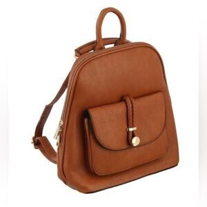 Emperia Vegan Leather Convertible Crossbody Backpack